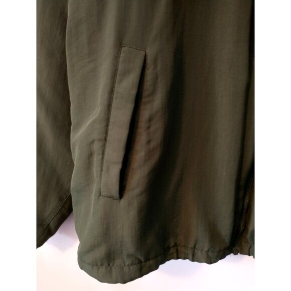 Duluth Trading Co. Men's Jacket Full Zip Green Nylon Fleece Lined Warm Coat - XL - Picture 3 of 9